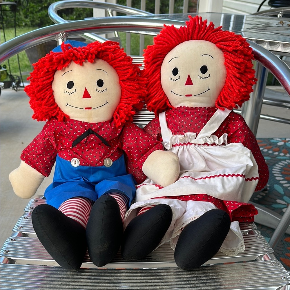 Classic Raggedy Ann & Andy Dolls
